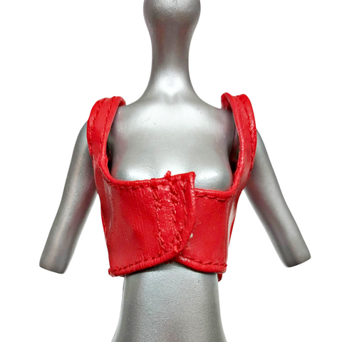 Monster High I Heart Fashion Frankie Stein Doll Outfit Replacement Red Vest Top