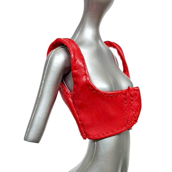 Monster High I Heart Fashion Frankie Stein Doll Outfit Replacement Red Vest Top