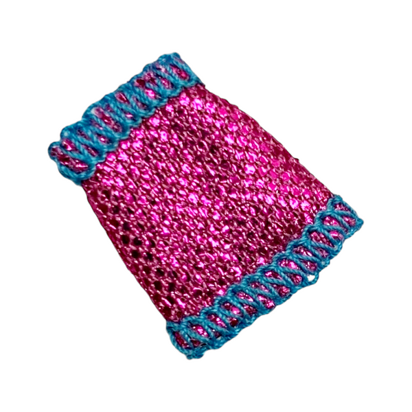 Monster High Lagoona Blue Ghouls Night Out Doll Replacement Pink Fabric Cuff Bracelet