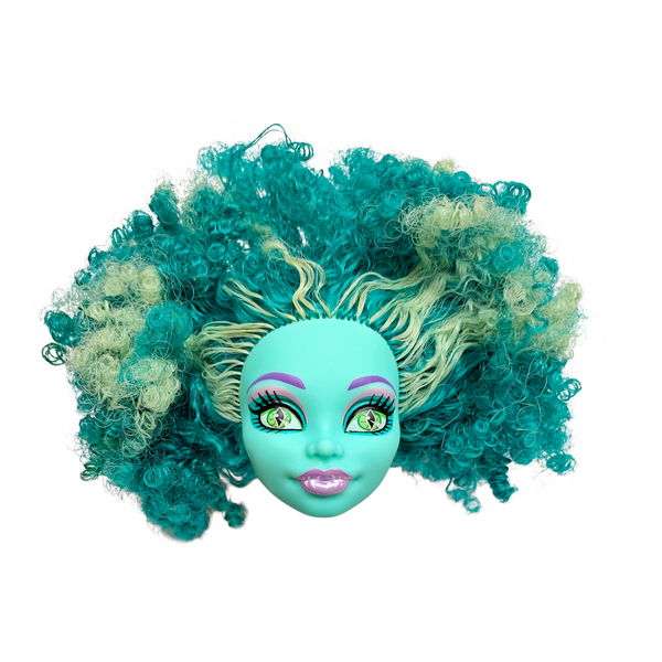 Monster High Honey Swamp Frights Camera Action Replacement Doll Head Part