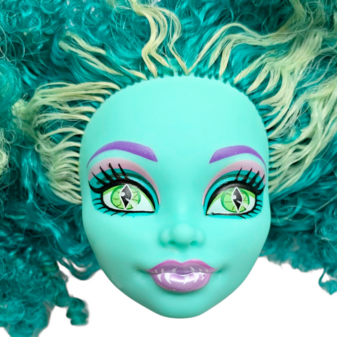 Monster High Honey Swamp Frights Camera Action Replacement Doll Head Part