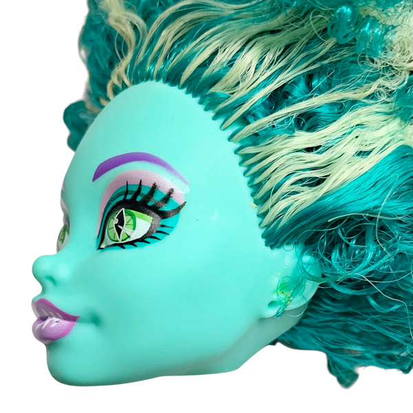 Monster High Honey Swamp Frights Camera Action Replacement Doll Head Part