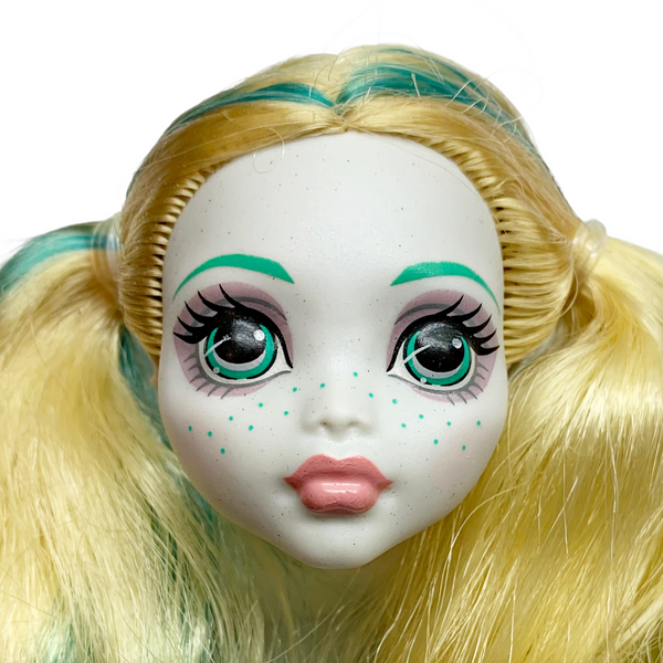 Monster High Shriekwrecked Nautical Ghouls Lagoona Blue Doll Replacement Head Part