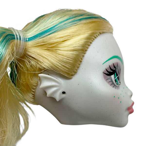 Monster High Shriekwrecked Nautical Ghouls Lagoona Blue Doll Replacement Head Part