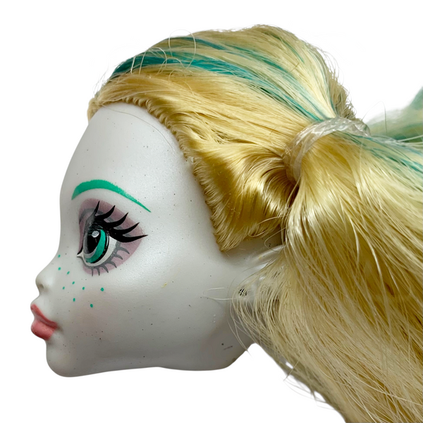Monster High Shriekwrecked Nautical Ghouls Lagoona Blue Doll Replacement Head Part