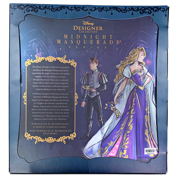 Disney D23 Designer Collection Midnight Masquerade Sleeping Beauty Aurora & Phillip Doll Set