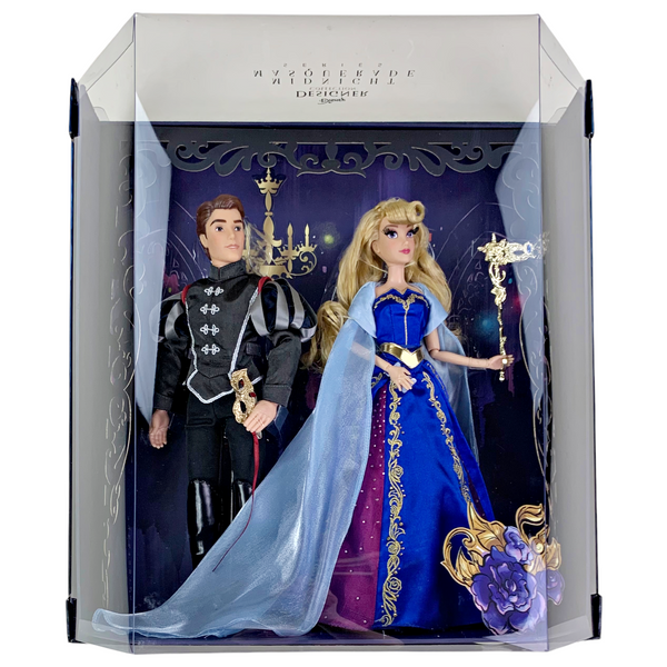 Disney D23 Designer Collection Midnight Masquerade Sleeping Beauty Aurora & Phillip Doll Set