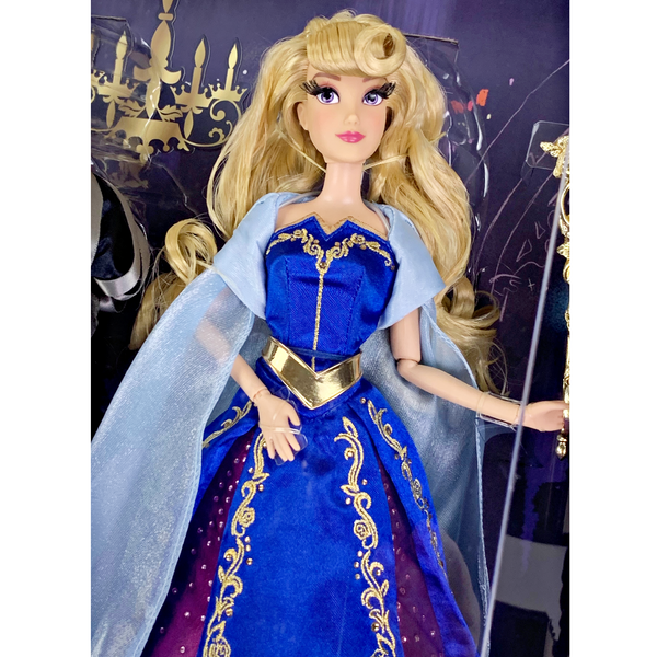 Disney D23 Designer Collection Midnight Masquerade Sleeping Beauty Aurora & Phillip Doll Set