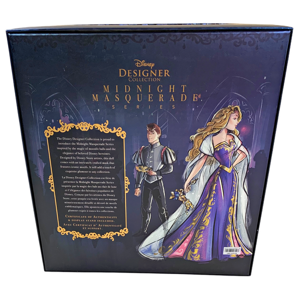 Disney D23 Designer Collection Midnight Masquerade Sleeping Beauty Aurora & Phillip Doll Set