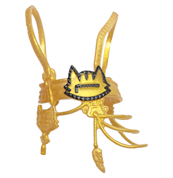 Monster High G3 Toralei Stripe Neon Frights Doll Replacement Gold Belt Accessory