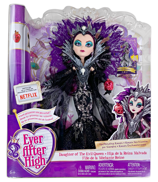 Ever After High Toys"R"Us Exclusive Raven Queen Spellbinding Raven Doll (DMH57)