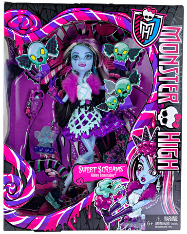 Monster High® Sweet Screams™ Abbey Bominable® Candy Style Doll (CBX45)