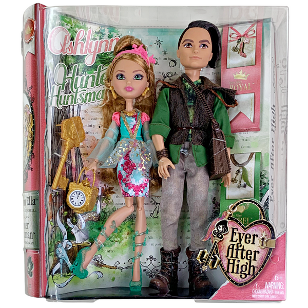 Ever After High 1st Chapter Ashlynn Ella & Hunter Huntsman Dolls (BBD48)