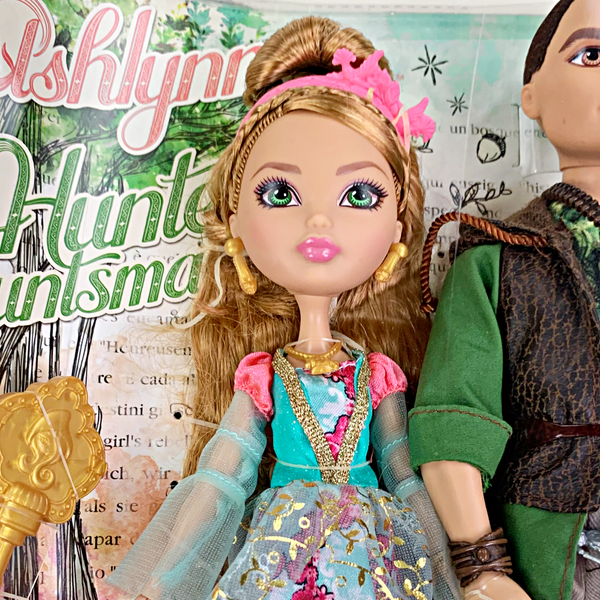 Ever After High 1st Chapter Ashlynn Ella & Hunter Huntsman Dolls (BBD48)