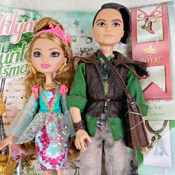 Ever After High 1st Chapter Ashlynn Ella & Hunter Huntsman Dolls (BBD48)