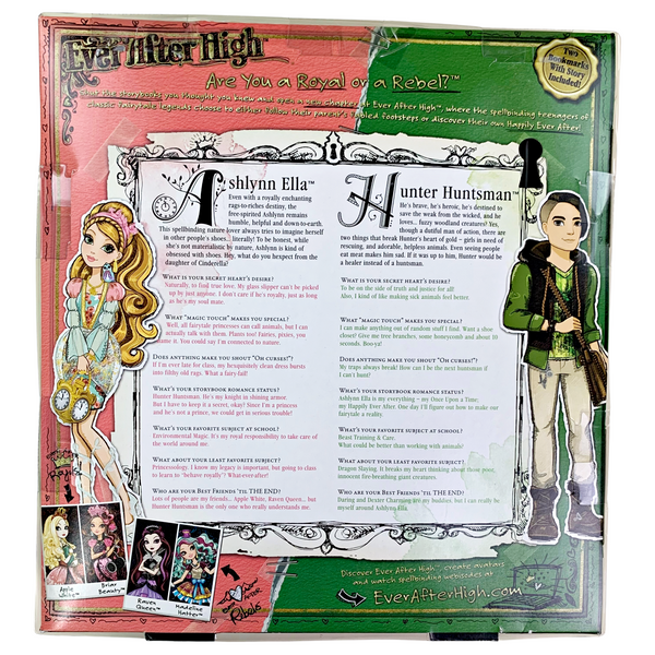 Ever After High 1st Chapter Ashlynn Ella & Hunter Huntsman Dolls (BBD48)