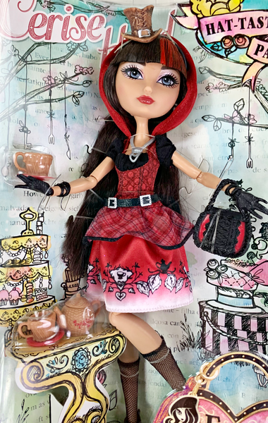 Ever After High Hat-tastic Party Cerise Hood Tea Party Doll (BJH33)