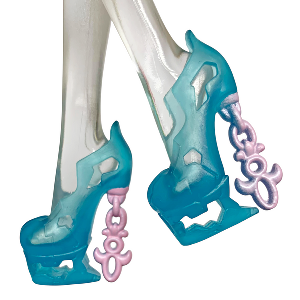 Monster High Rochelle Goyle Haunted Getting Ghostly Doll Replacement Shoes