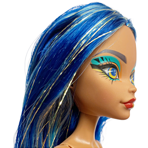 Monster High Replacement Cleo De Nile Self-Scare Day Doll With Long Blue Hair