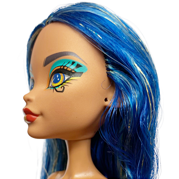 Monster High Replacement Cleo De Nile Self-Scare Day Doll With Long Blue Hair