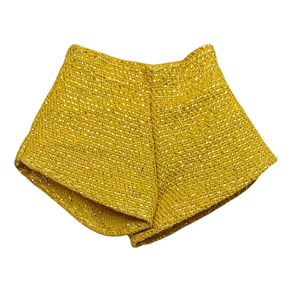 Monster High Clawdeen Wolf Boo York Frightseers Doll Outfit Replacement Gold Shorts