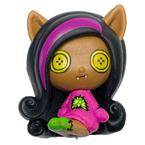 Monster High Series 1 Minis Rag Doll Ghouls Clawdeen Wolf Doll Figure (DVF44)