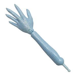 Monster High Abbey Bominable G1 Doll Replacement Blue Glitter Left Hand & Forearm Arm Part