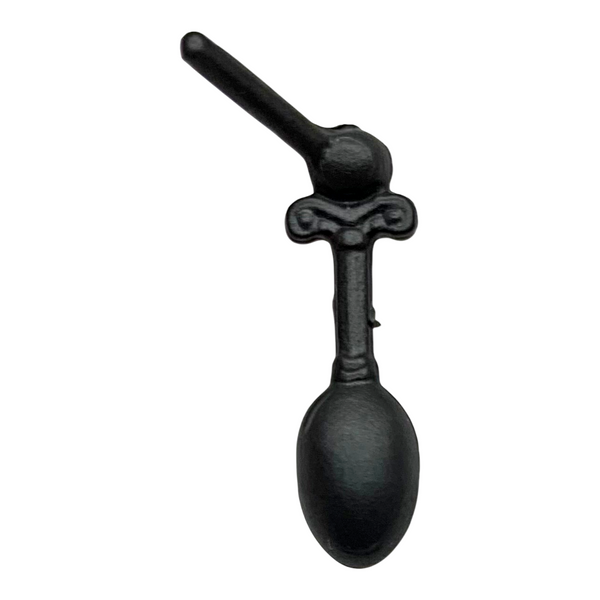 Monster High Scream & Sugar Amanita Nightshade Doll Replacement Right Black Spoon Earring