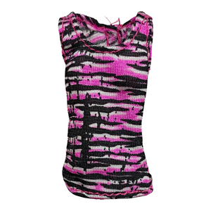 Monster High Coffin Bean Toralei Doll Outfit Replacement Pink & Black Tank Top Shirt