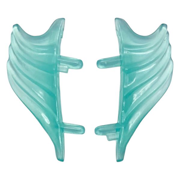 Monster High Lagoona Blue Doll Replacement Pair Of Leg Fins Fin Parts (Left & Right Fins)