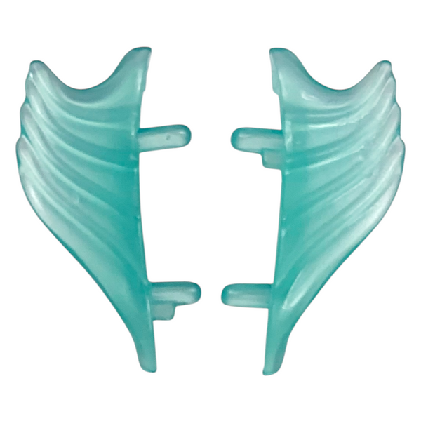 Monster High Lagoona Blue Doll Replacement Pair Of Leg Fins Fin Parts (Left & Right Fins)