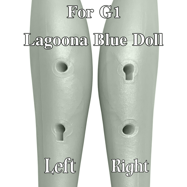 Monster High Lagoona Blue Doll Replacement Aqua Blue Right Leg Fin Part