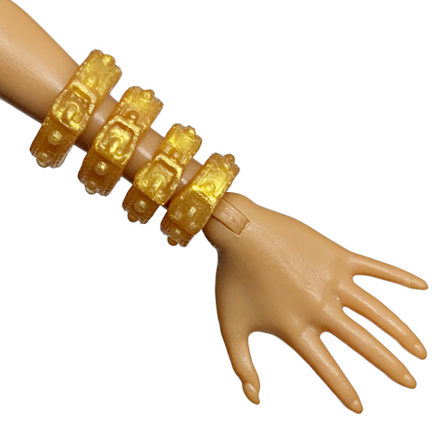 Monster High Scaris City Of Frights Clawdeen Wolf Doll Replacement Gold Bracelet