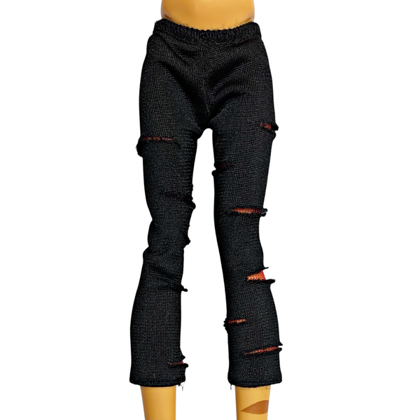 Monster High 1st Wave Original Toralei Stripes Doll Outfit Replacement Black Capri Pants