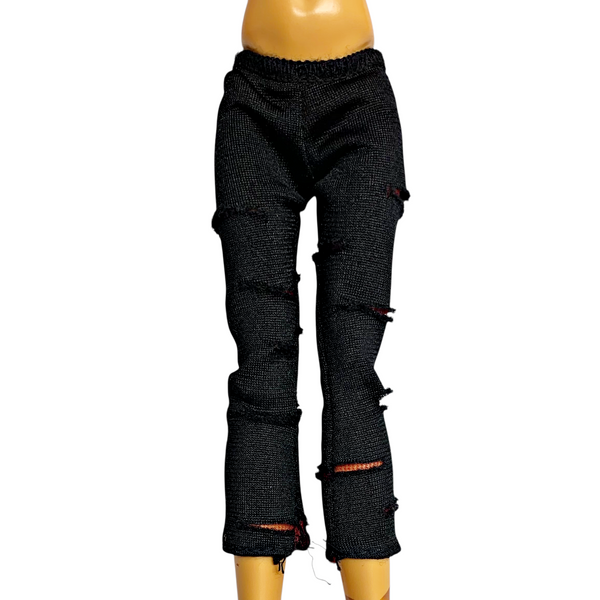 Monster High 1st Wave Original Toralei Stripes Doll Outfit Replacement Black Capri Pants