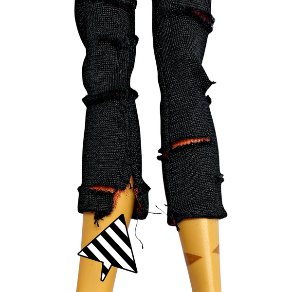 Monster High 1st Wave Original Toralei Stripes Doll Outfit Replacement Black Capri Pants