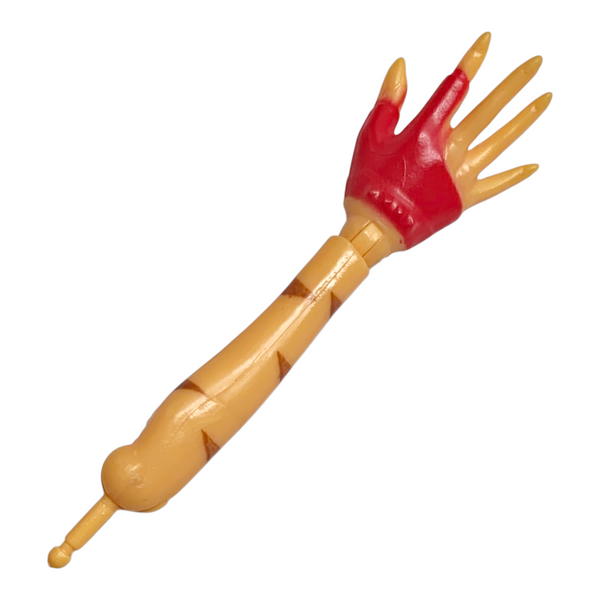 Monster High 1st Wave Original Toralei Stripe Doll Replacement Red Glove Right Hand & Forearm (Arm Parts)