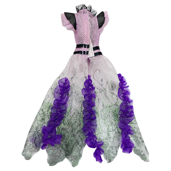 Monster High Amanita Nightshade Gloom & Bloom Doll Outfit Replacement Sheer Dress