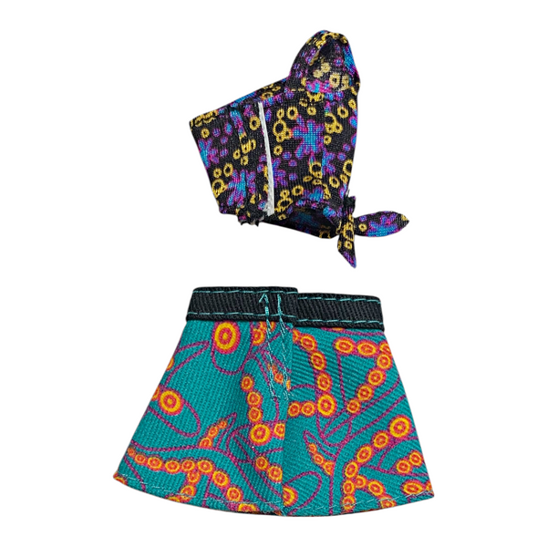 Monster High Sea Monster Create-A-Monster Doll Outfit Replacement Shirt & Skirt