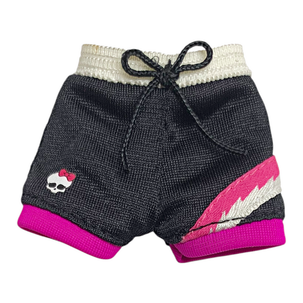 Monster High Ghoulia Yelps Physical Deaducation Doll Outfit Replacement Uniform Black Shorts