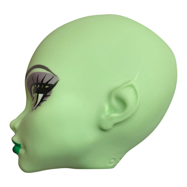 Monster High Witch Create-A-Monster Doll Replacement Green Head Part