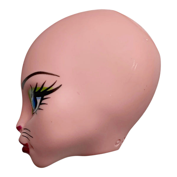 Monster High Cat Create-A-Monster Doll Replacement Pink Cat Head Part