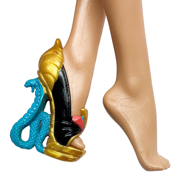 Monster High 1st Wave Original Nefera De Nile Doll Replacement Left Gold Shoe