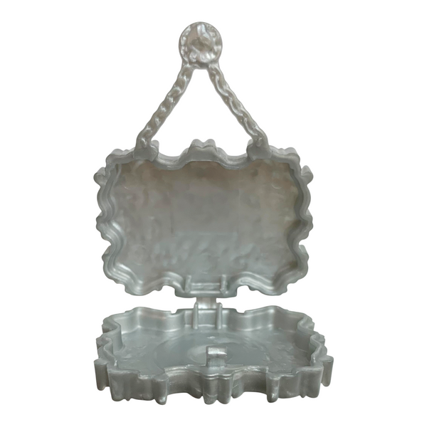 Ever After High Melody Piper Doll Replacement Turntable Record Silver Purse Part