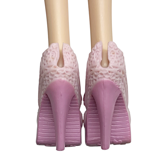 Project Mc2 Adrienne Attoms Bath Fizz Doll Replacement Shoes Pink Heels