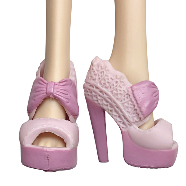 Project Mc2 Adrienne Attoms Bath Fizz Doll Replacement Shoes Pink Heels