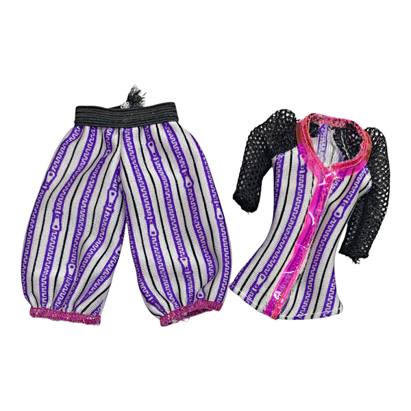 Monster High Clawdeen Wolf Ghoul Sports Doll Outfit Replacement Soccer Uniform Set