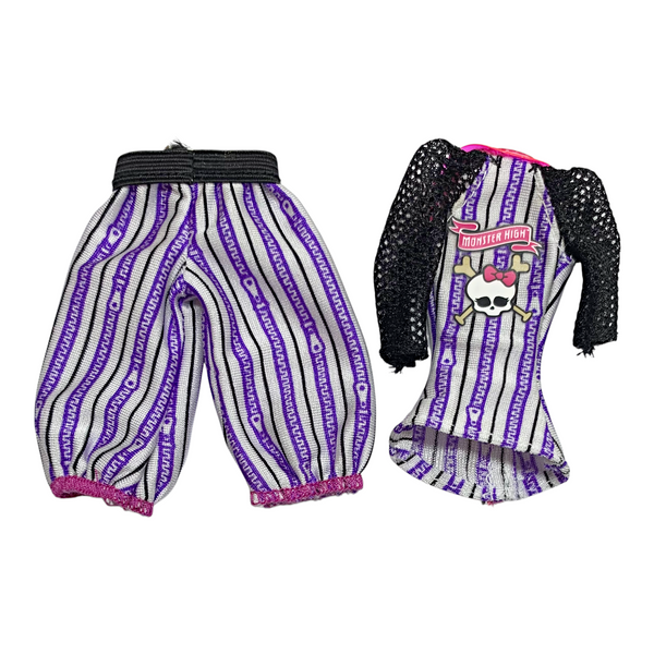 Monster High Clawdeen Wolf Ghoul Sports Doll Outfit Replacement Soccer Uniform Set