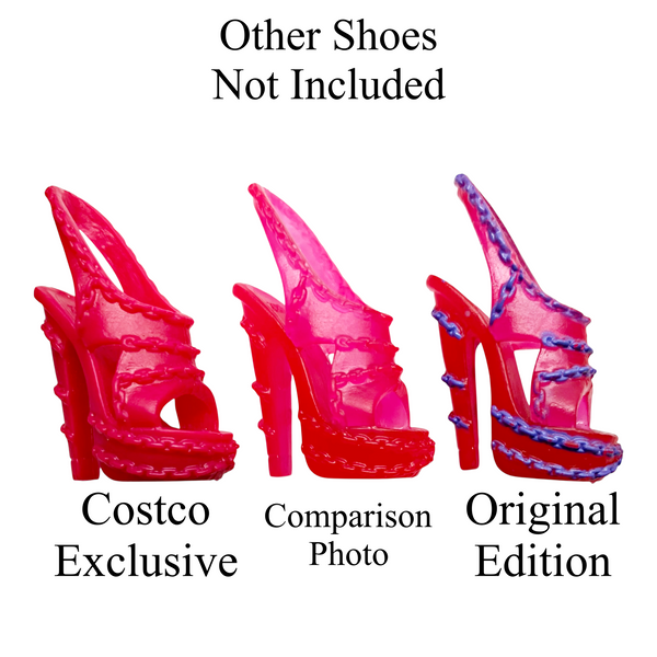Monster High Create-A-Monster Ghost Doll Add On Pack Prototype / Factory Sample Shoes