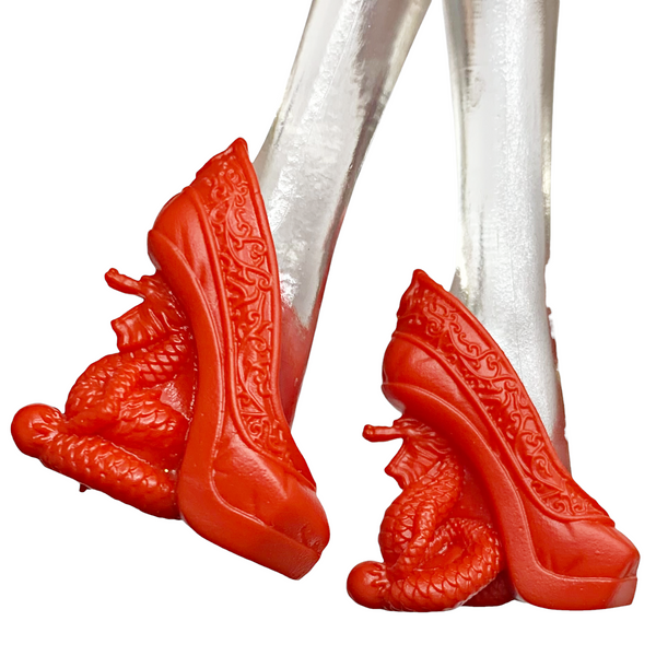 Monster High Jinafire Long Gloom & Bloom Doll Prototype / Factory Sample Red Shoes